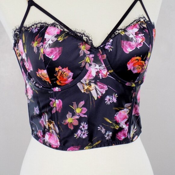 nwt Victoria's Secret very sexy bustier crop top corset lace - Picture 5 of 10